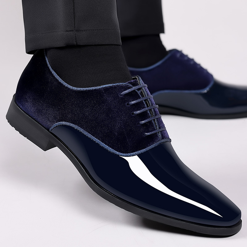 Men'S Formal Wear - Sapato formal masculino casual com renda,