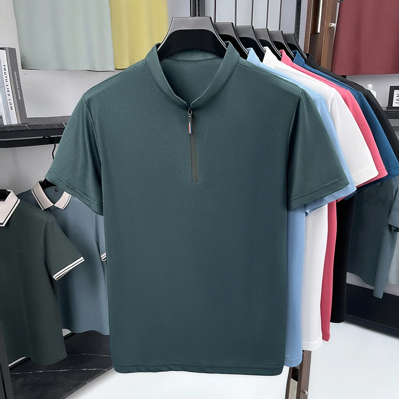 Men'S Polo Formal Wear - Camisa Formal Masculina de Manga Curta