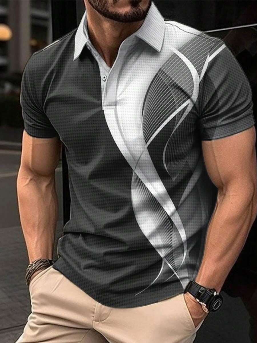 Camisa Polo Casual Masculina d - Men'S Polo Formal Wear avaliação e preço