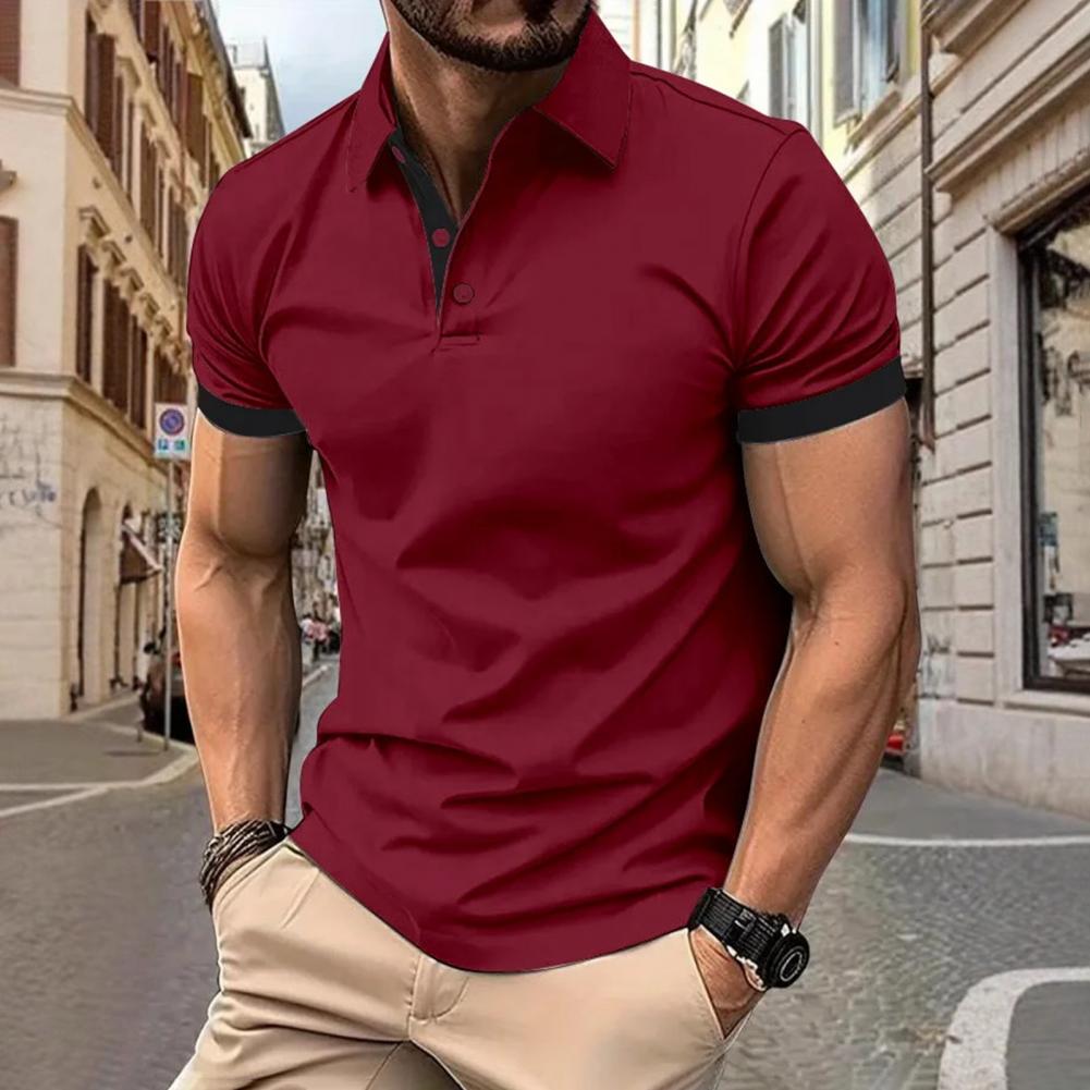 Camisetas Masculinas com Gola, - Men'S Polo Formal Wear avaliação e preço
