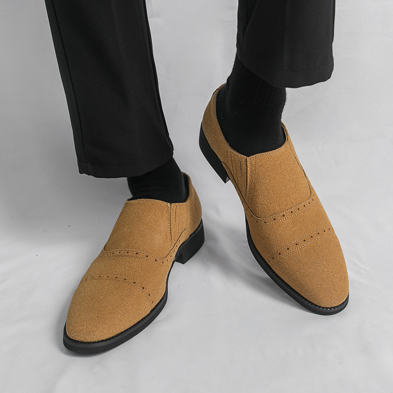 Mocassins Retro Masculinos em  - Formal Wear For Men Yellow avaliação e preço