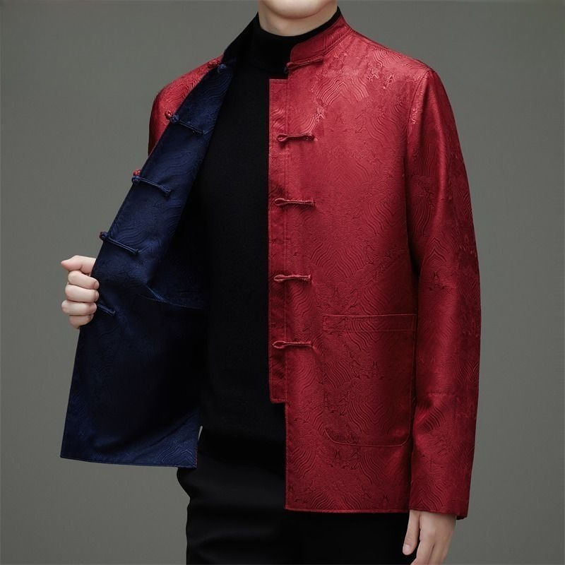 Tang-estilo masculino de manga - Men'S Formal Wear avaliação e preço