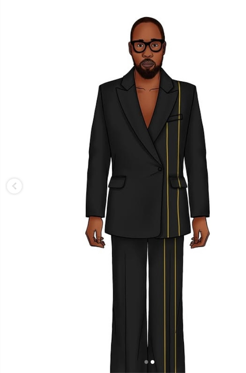 Conjunto de terno masculino pr - Formal Wear For Men Yellow avaliação e preço