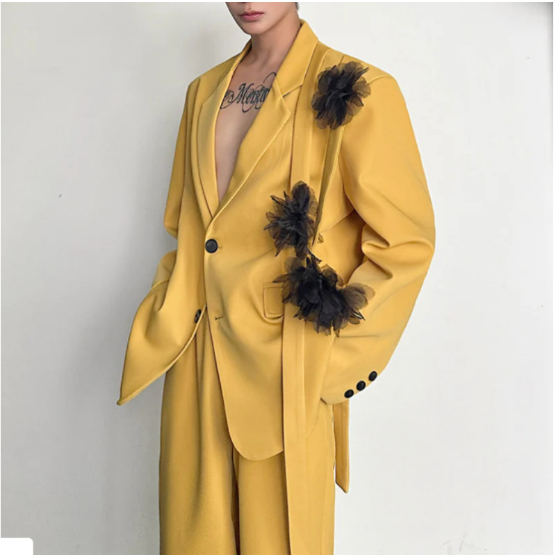 Conjunto de Terno Masculino Am - Formal Wear For Men Yellow avaliação e preço