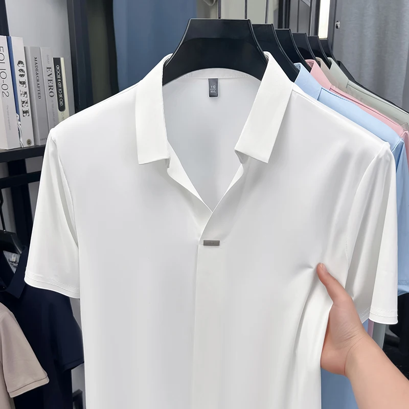 Camisa social masculina de man - Men'S Polo Formal Wear avaliação e preço