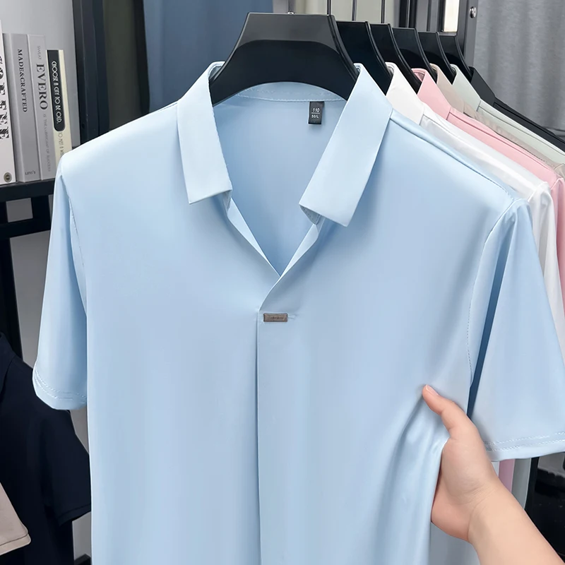 Camisa social masculina de man - Men'S Polo Formal Wear avaliação e preço