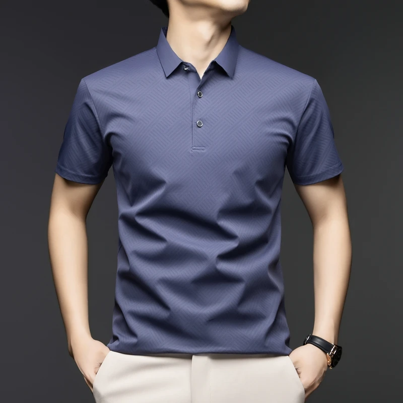 Camisa Polo Masculina Elegante - Men'S Polo Formal Wear avaliação e preço